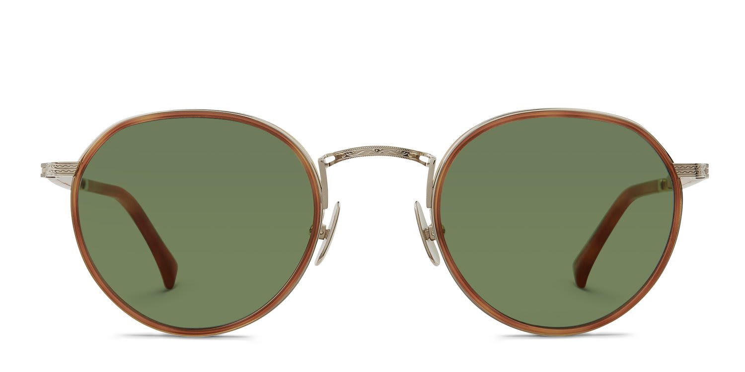 Mr. Leight Billie S Tortoise, Silver glasses - Tortoise / Silver - Frontal View
