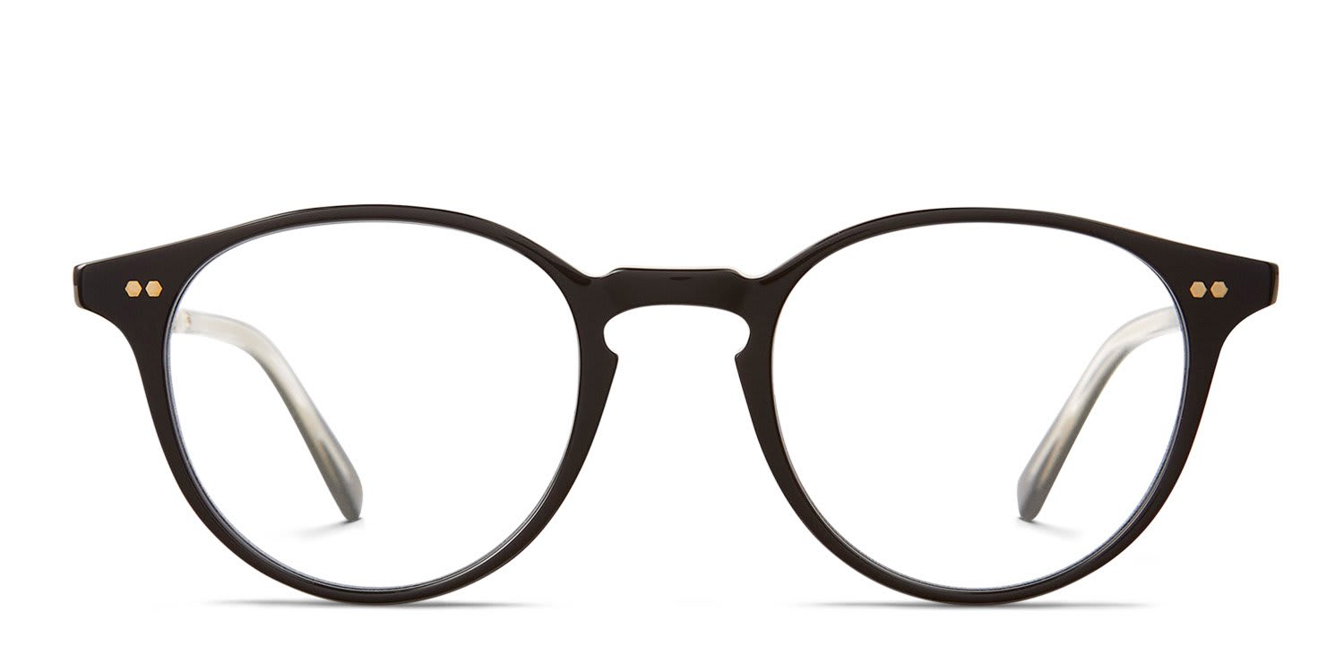 Mr. Leight Marmont C Black glasses - Black - Frontal View
