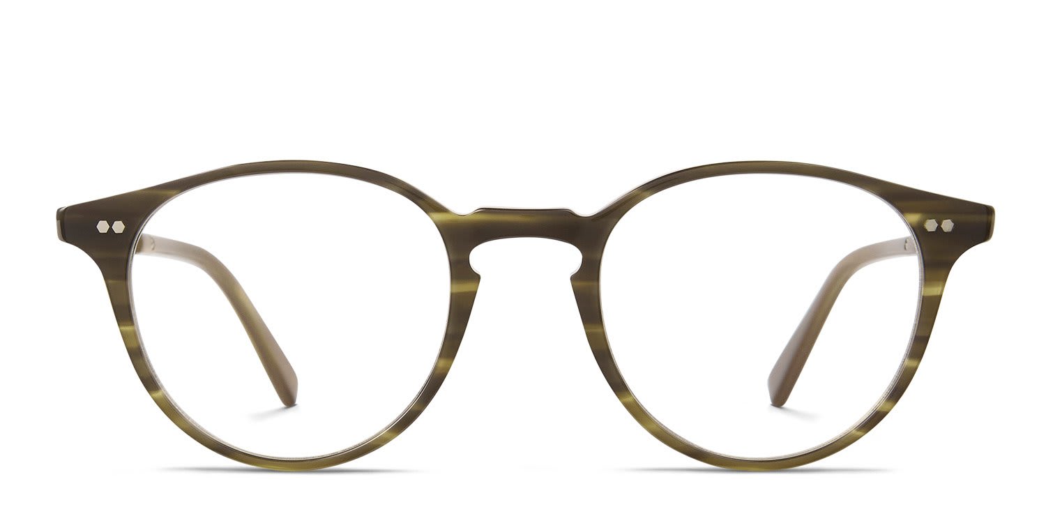 Mr. Leight Marmont C Green glasses - Green - Frontal View