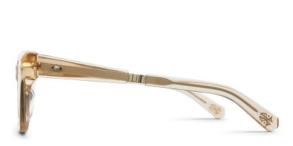 Mr. Leight Maven S Yellow, Clear glasses - Yellow / Clear - Side View
