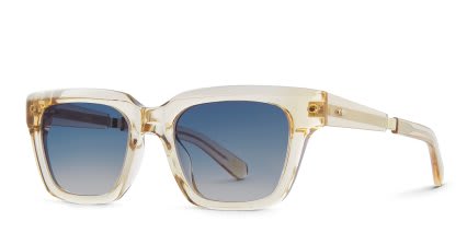 Mr. Leight Maven S Yellow, Clear glasses - Yellow / Clear - Angle View
