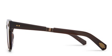 Mr. Leight Roland S Brown glasses - Brown - Side View