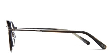 Mr. Leight Sumner C Black glasses - Black / Gunmetal - Side View