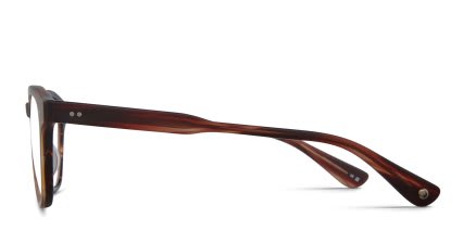 Garrett Leight Evan Brown, Tortoise glasses - Brown / Tortoise - Side View