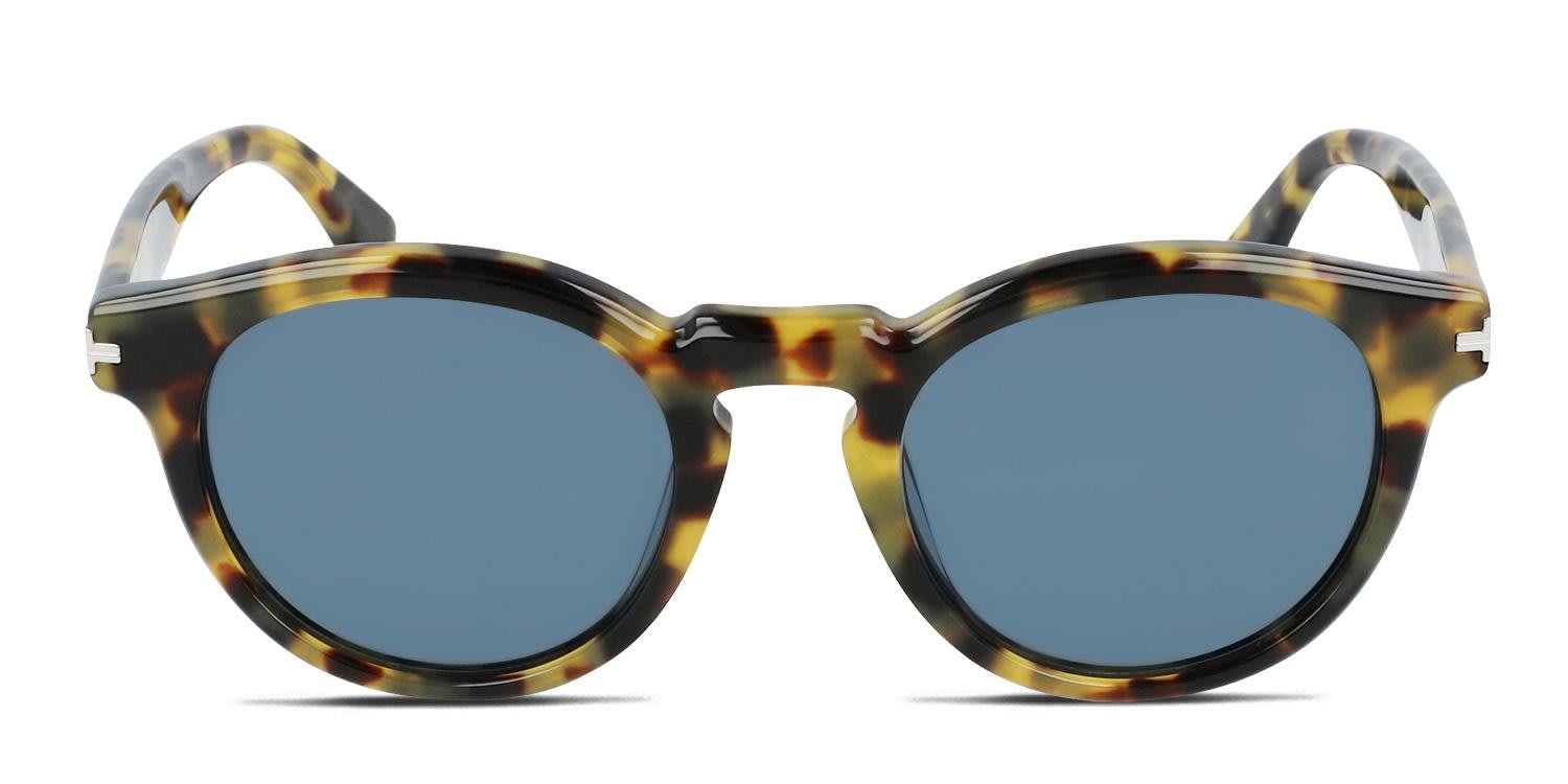 Lanvin LNV610S Tortoise, Yellow glasses - Tortoise / Yellow - Frontal View