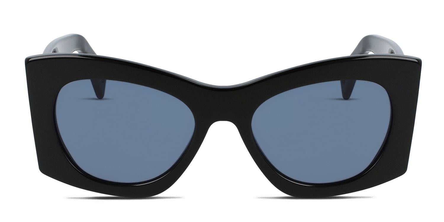 Lanvin LNV605S Shiny Black glasses - Shiny Black - Frontal View