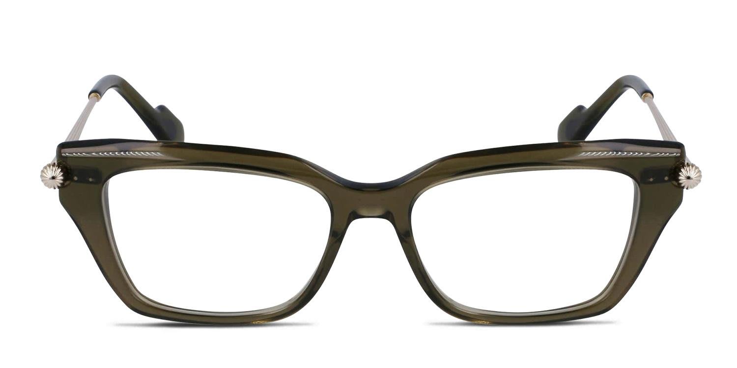 Lanvin LNV2631 Green glasses - Green - Frontal View