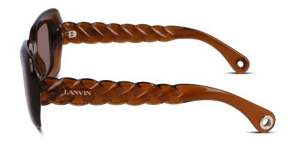 Lanvin LNV646S Brown glasses - Brown - Side View