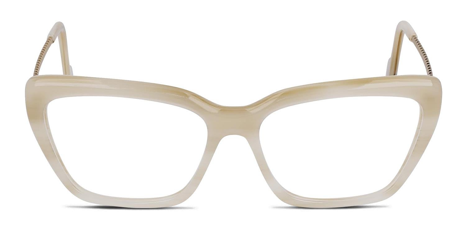 Lanvin LNV2632 White, Beige glasses - White / Beige - Frontal View