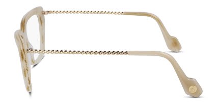 Lanvin LNV2632 White, Beige glasses - White / Beige - Side View