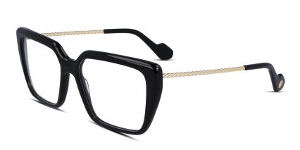 Lanvin LNV2633 Shiny Black glasses - Shiny Black - Angle View