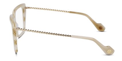 Lanvin LNV2633 White, Beige glasses - White / Beige - Side View