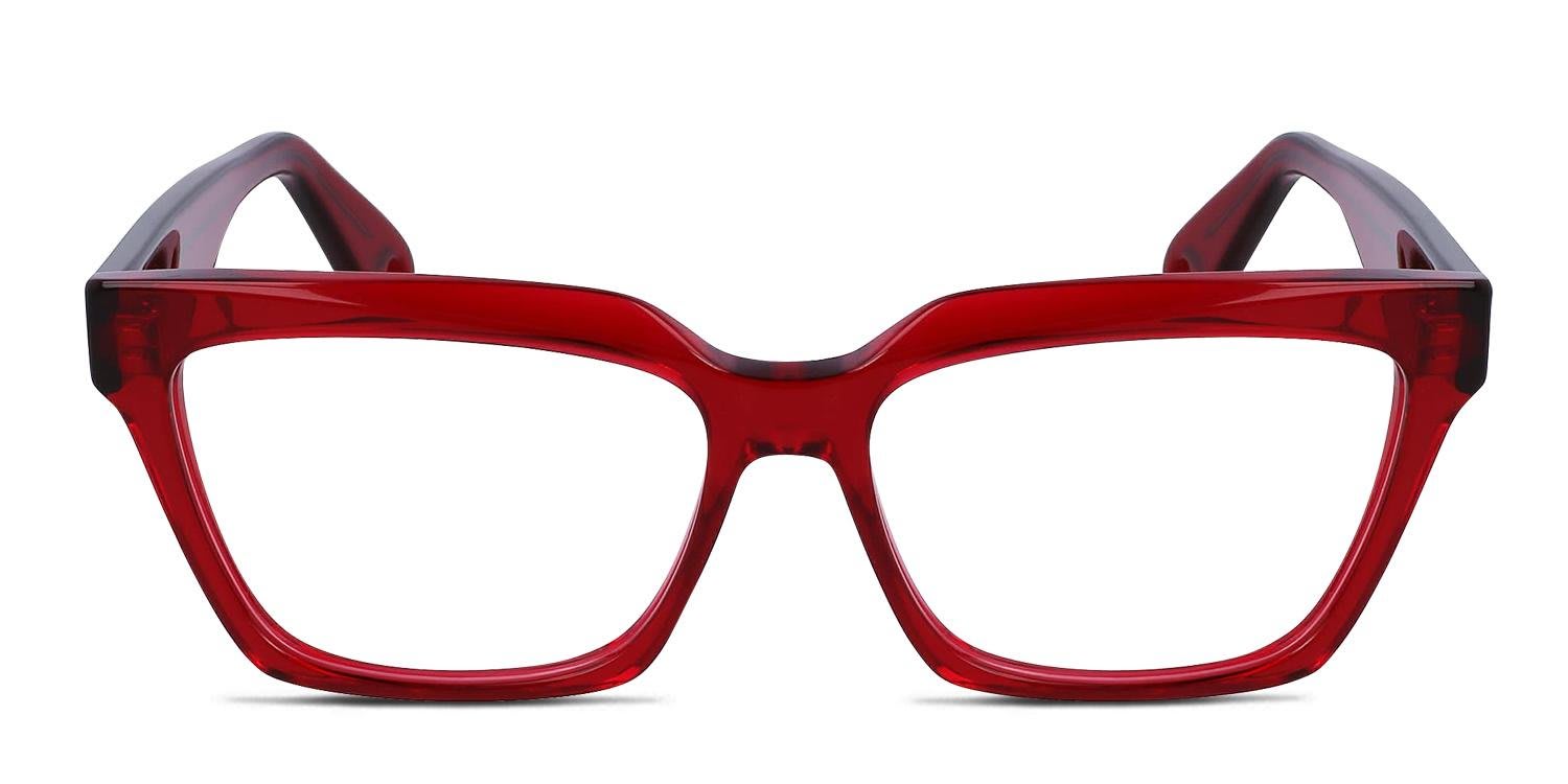 Lanvin LNV2636 Red glasses - Red - Frontal View