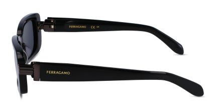 Ferragamo SF1105S Shiny Black glasses - Shiny Black - Side View