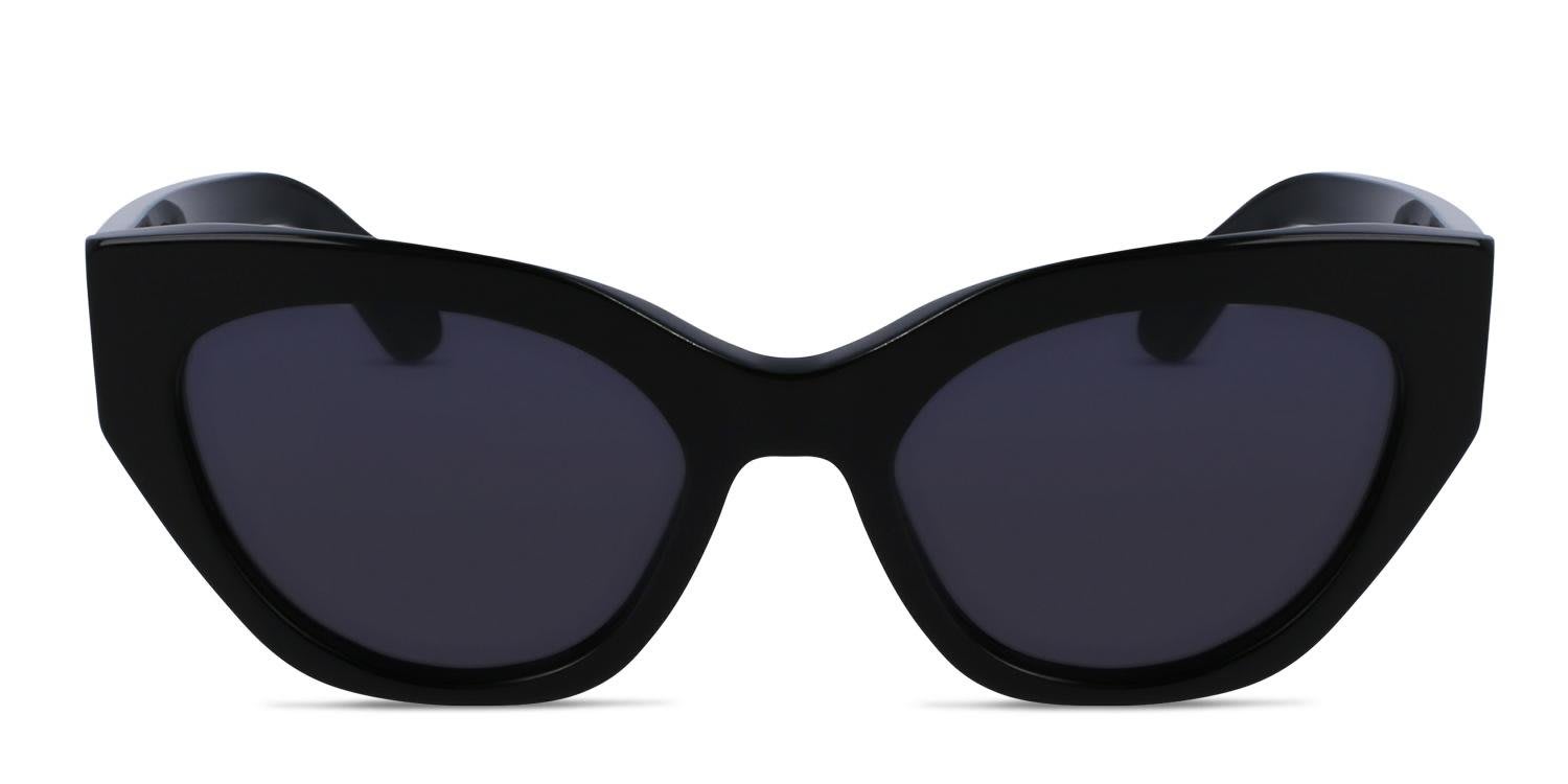 Ferragamo SF1107S Shiny Black glasses - Shiny Black - Frontal View