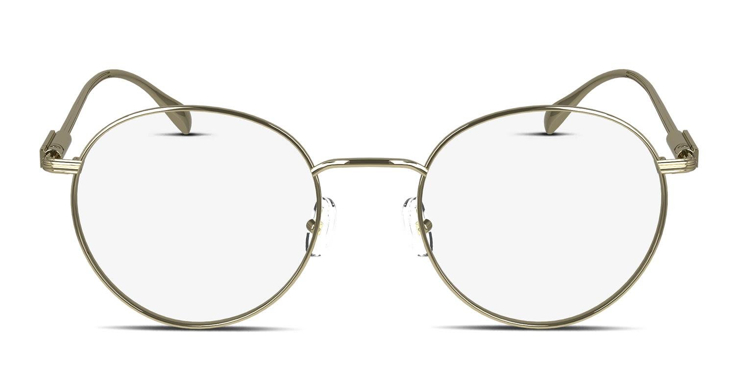 Ferragamo SF2229 Gold glasses - Gold - Frontal View