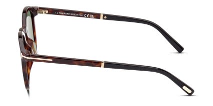Tom Ford TF1020 Jayson Brown, Tortoise glasses - Brown / Tortoise - Side View