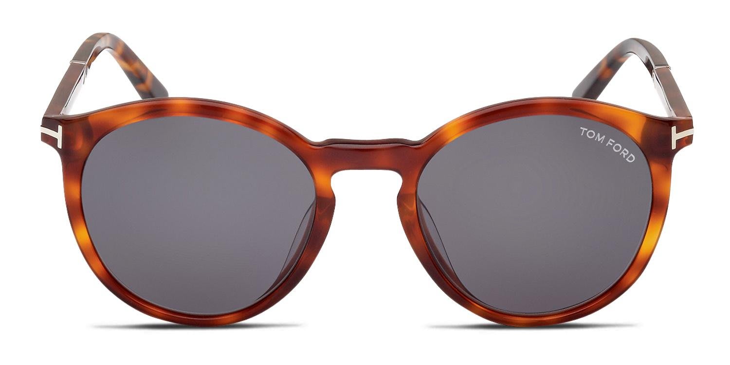 Tom Ford TF1021 Elton Tortoise, Orange glasses - Tortoise / Orange - Frontal View
