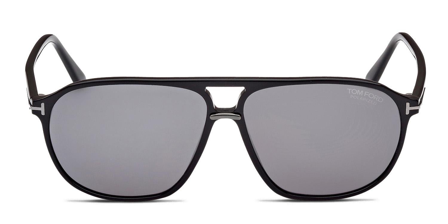 Tom Ford TF1026 Bruce Shiny Black glasses - Shiny Black - Frontal View