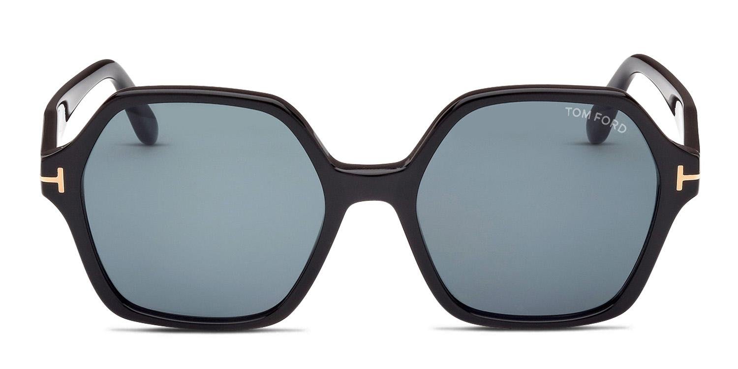 Tom Ford TF1032 Romy Shiny Black glasses - Shiny Black - Frontal View