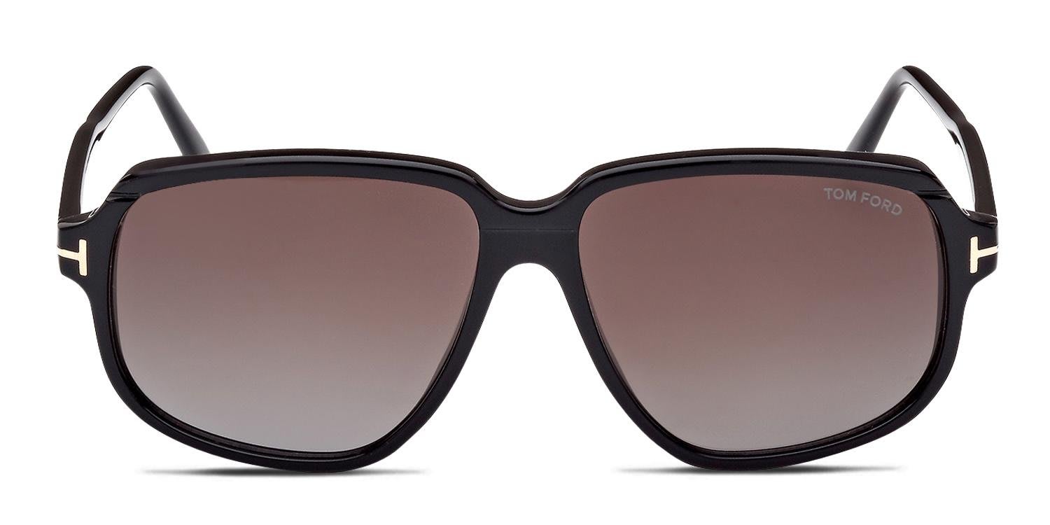 Tom Ford TF1024 Anton Shiny Black glasses - Shiny Black - Frontal View