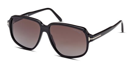 Tom Ford TF1024 Anton Shiny Black glasses - Shiny Black - Angle View