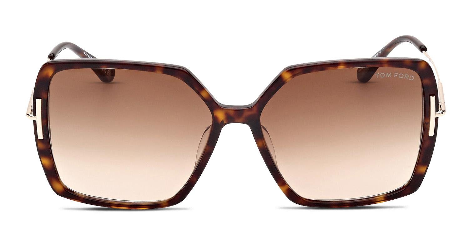 Tom Ford TF1039 Joanna Tortoise glasses - Tortoise - Frontal View