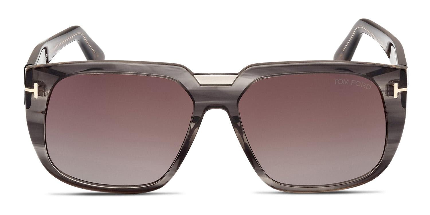 Tom Ford TF1025 Oliver-02 Gray glasses - Gray - Frontal View