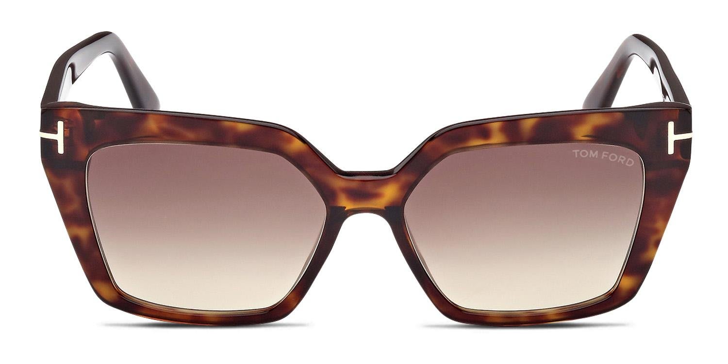 Tom Ford TF1030 Winona Tortoise glasses - Tortoise - Frontal View
