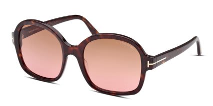 Tom Ford TF1034 Hanley Brown, Tortoise glasses - Brown / Tortoise - Angle View