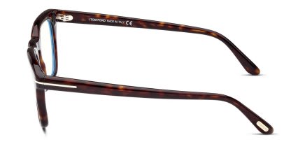 Tom Ford TF5870-B Brown, Tortoise glasses - Brown / Tortoise - Side View