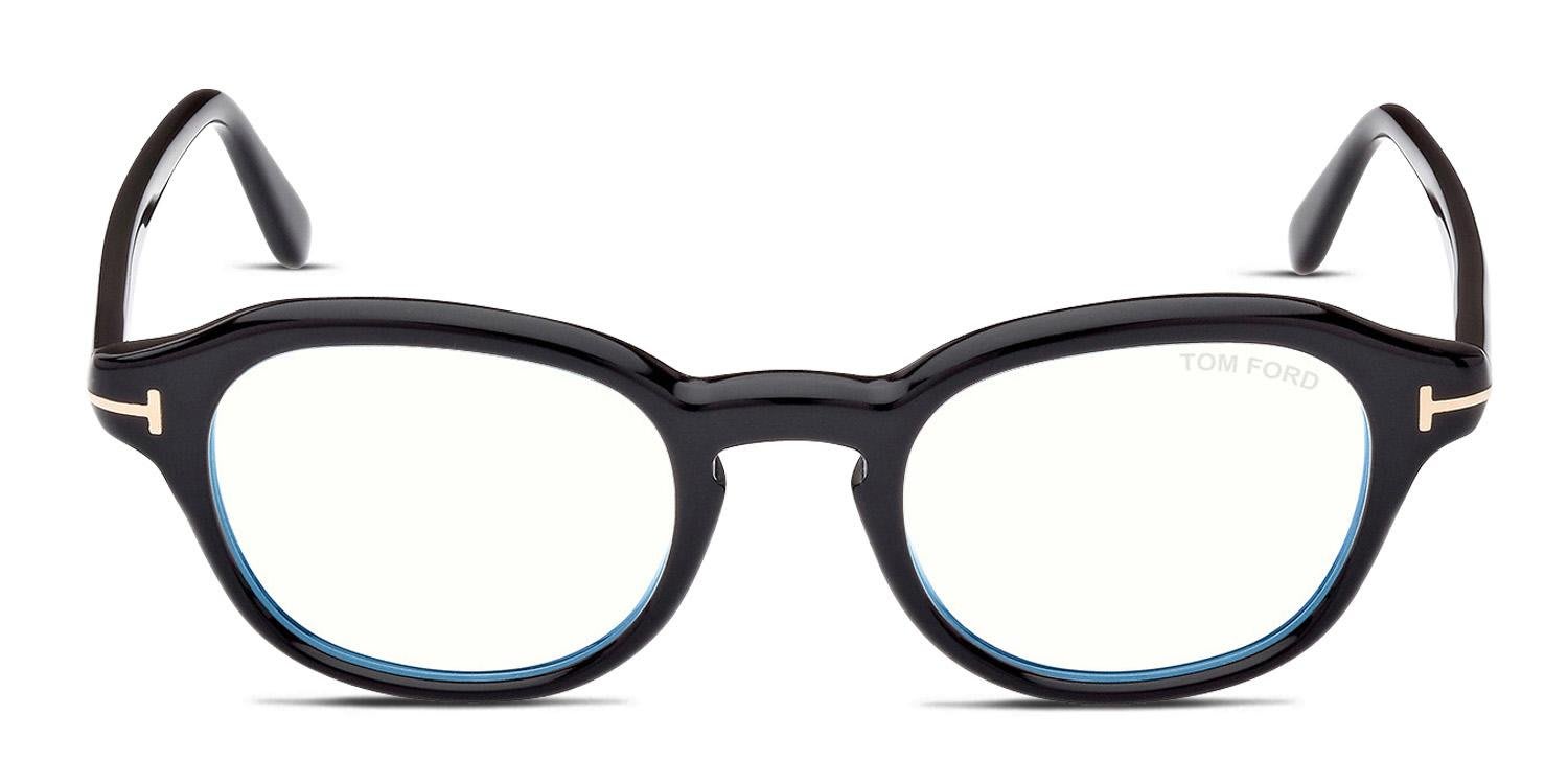Tom Ford TF5871-B Shiny Black glasses - Shiny Black - Frontal View