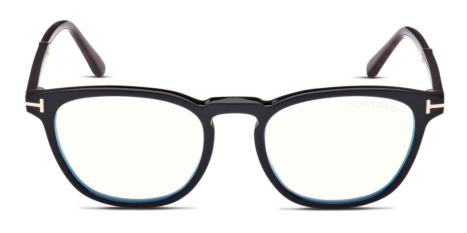 Tom Ford TF5890-B Shiny Black glasses - Shiny Black - Frontal View