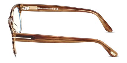 Tom Ford TF5898-B Brown glasses - Brown - Side View