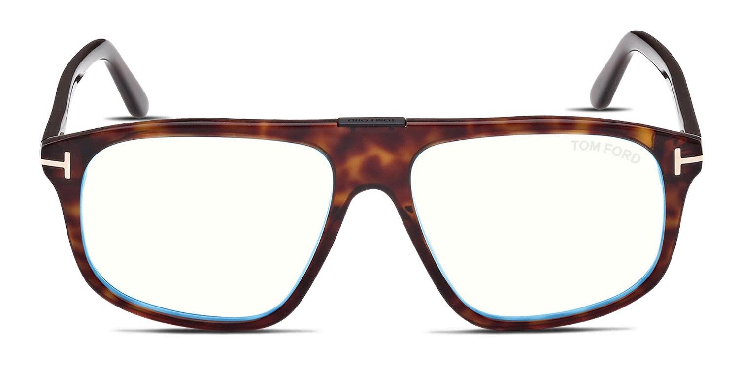 Tom Ford TF5901-B Tortoise glasses - Tortoise - Frontal View