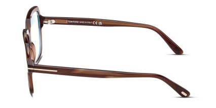 Tom Ford TF5908-B Brown glasses - Brown - Side View