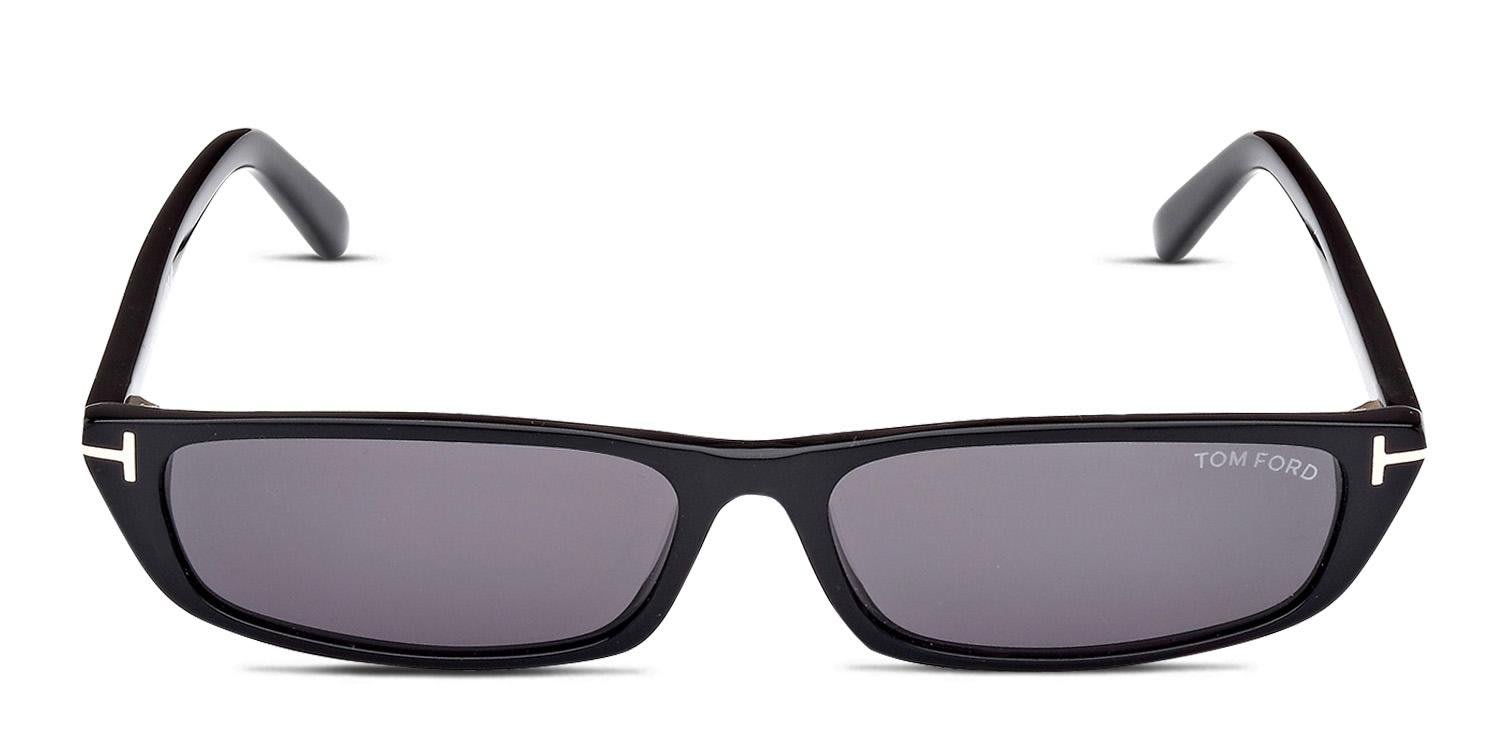Tom Ford TF1058 Alejandro Shiny Black glasses - Shiny Black - Frontal View