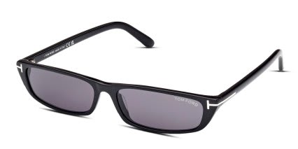 Tom Ford TF1058 Alejandro Shiny Black glasses - Shiny Black - Angle View