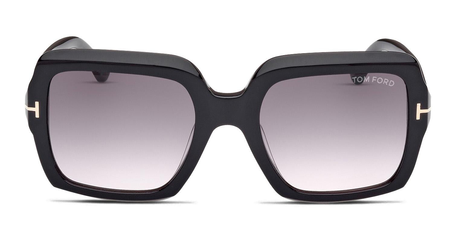 Tom Ford TF1082 Kaya Shiny Black glasses - Shiny Black - Frontal View