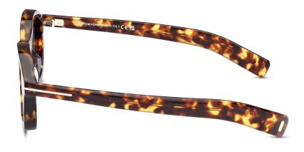 Tom Ford TF1100 Raffa Tortoise glasses - Tortoise - Side View