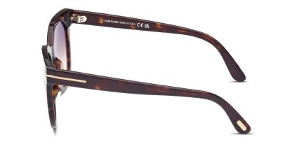 Tom Ford TF1109 Moira Tortoise glasses - Tortoise - Side View