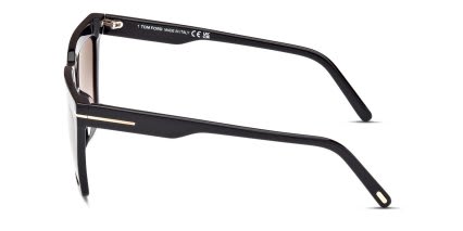 Tom Ford TF1110 Eden Shiny Black glasses - Shiny Black - Side View