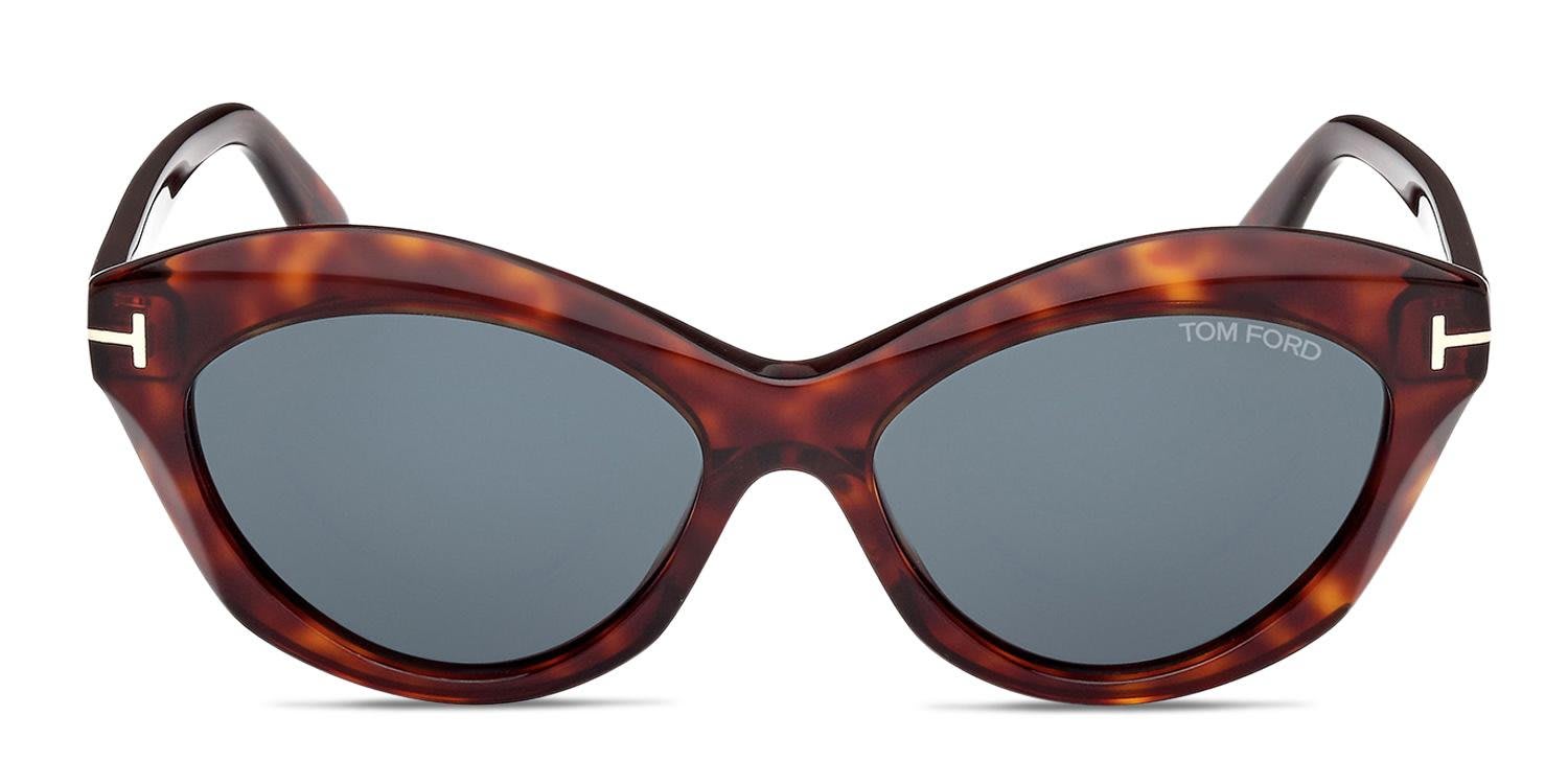 Tom Ford TF1111 Toni Tortoise glasses - Tortoise - Frontal View
