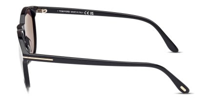 Tom Ford TF1097 Lewis Shiny Black glasses - Shiny Black - Side View