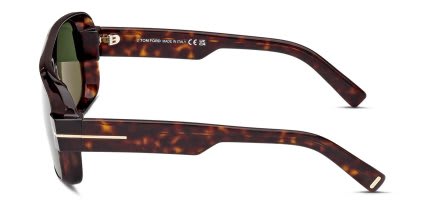 Tom Ford TF1101 Turner Brown, Tortoise glasses - Brown / Tortoise - Side View