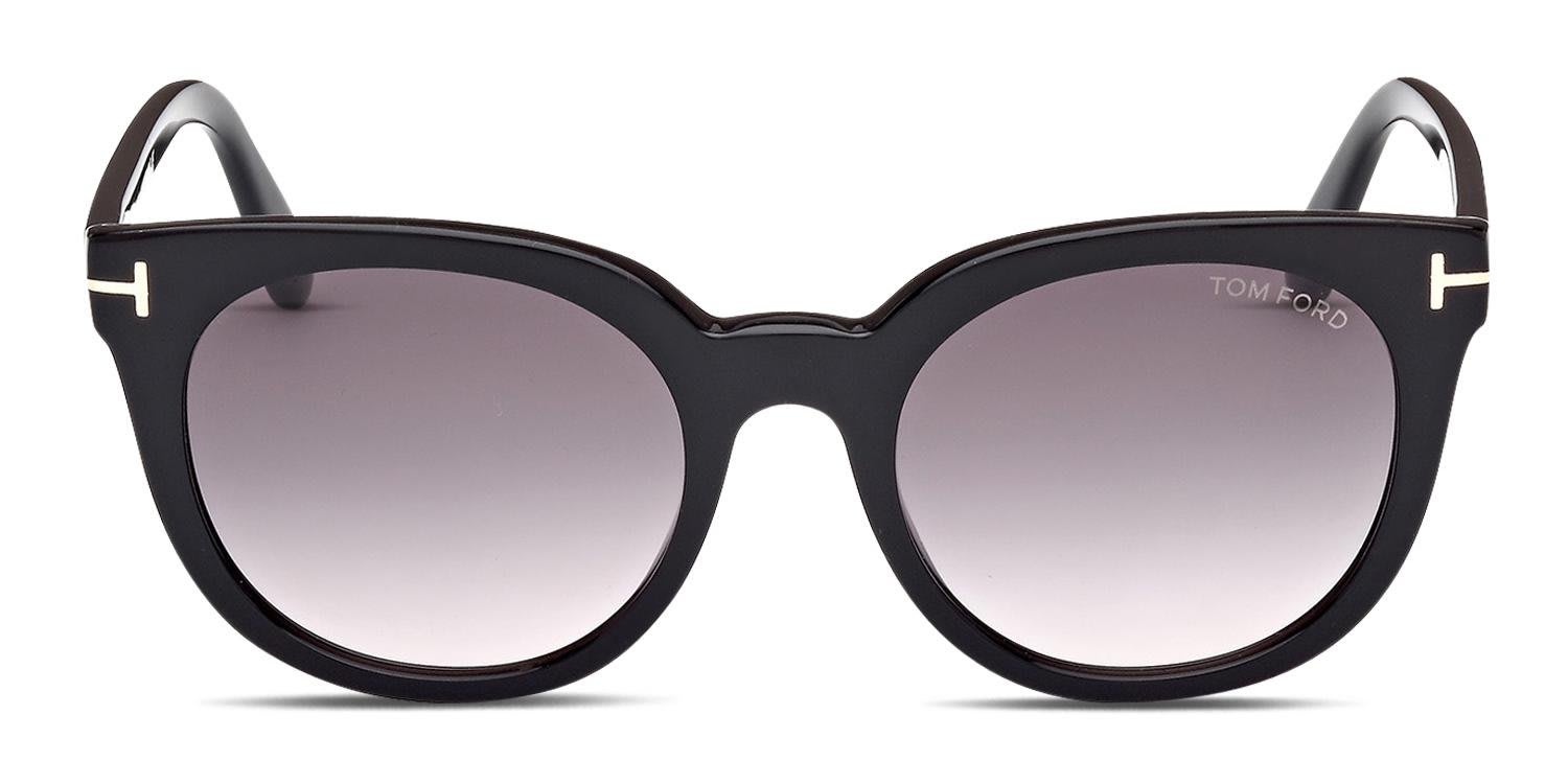 Tom Ford TF1109 Moira Shiny Black glasses - Shiny Black - Frontal View