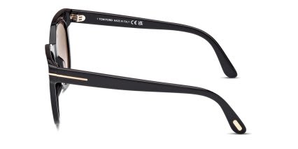 Tom Ford TF1109 Moira Shiny Black glasses - Shiny Black - Side View