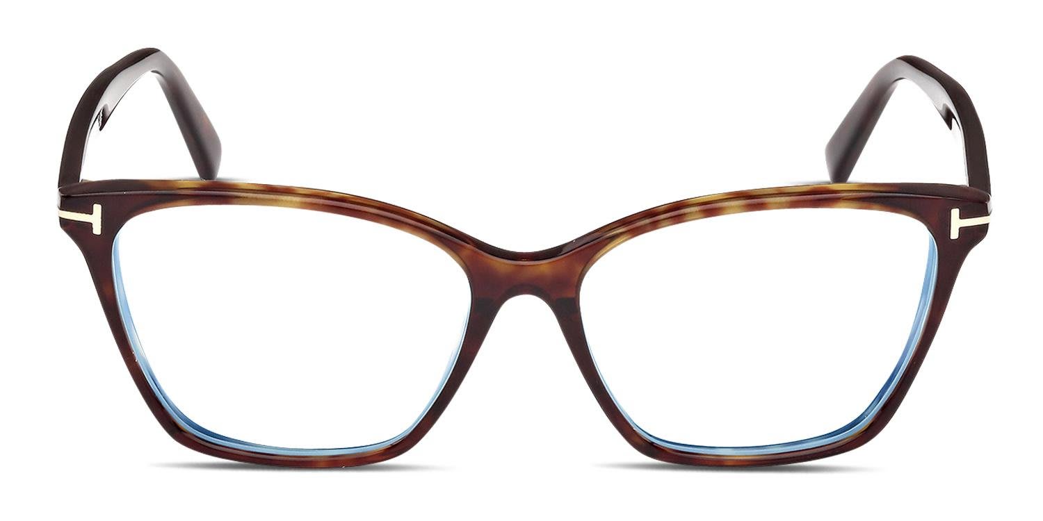 Tom Ford TF5949-B Tortoise glasses - Tortoise - Frontal View
