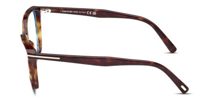 Tom Ford TF5949-B Tortoise glasses - Tortoise - Side View