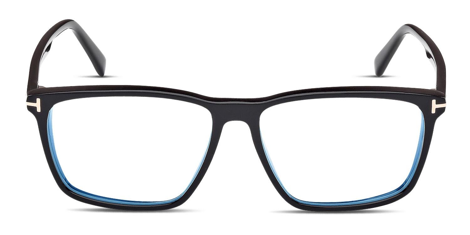 Tom Ford TF5959-B Shiny Black glasses - Shiny Black - Frontal View